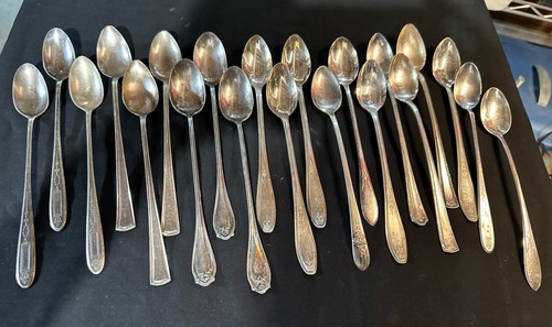 Vtg silverplate lot iced - lot, 20+