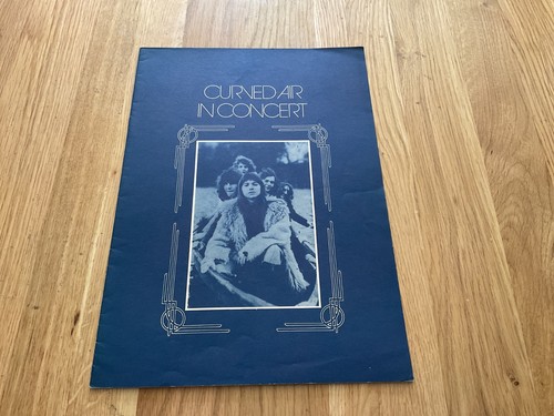 Curved air concert programme - curved,