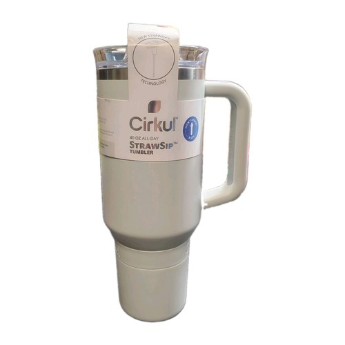 New cirkul white straw - oz,