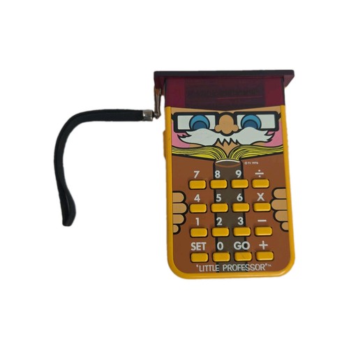 Vintage little professor quiz - little,