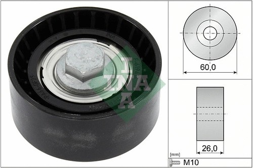 Deflection guide pulley - deflection/guide,