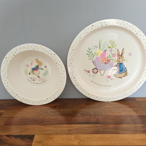 Peter rabbit plastic - bowl, &