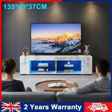 White 135cm High Gloss TV