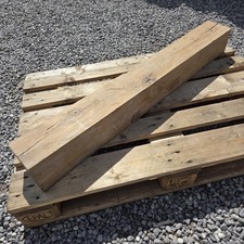 Solid Oak Mantle Beam Lime Washed