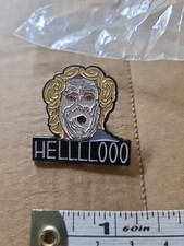 Mrs Doubtfire Film Scene Inspired Robin Williams Metal & Enamel Pin Badge Funny 