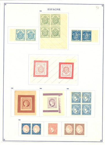 Spain fournier forgery affixed - fournier, forgery-affixed