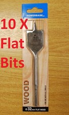 Powerbase 32mm Flat Wood Drill