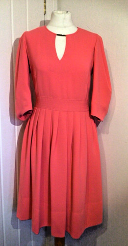Jesire coral pink sleeve - coral, 3/4