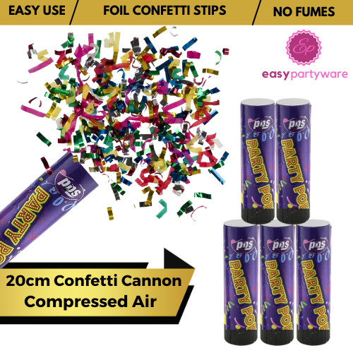 20cm party confetti cannon - confetti,