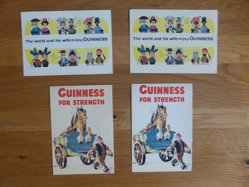 Job lot vintage guinness - of,