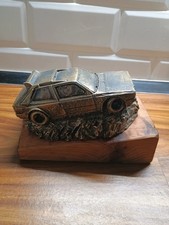 Lancia delta S4 sculpture 80s
