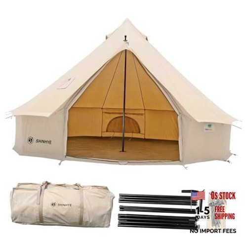 Canvas bell tent yurt - canvas,
