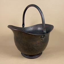 Copper Metal Coal Bucket