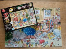 1000 Piece Wasgij Christmas Jigsaw Short Circuit Complete