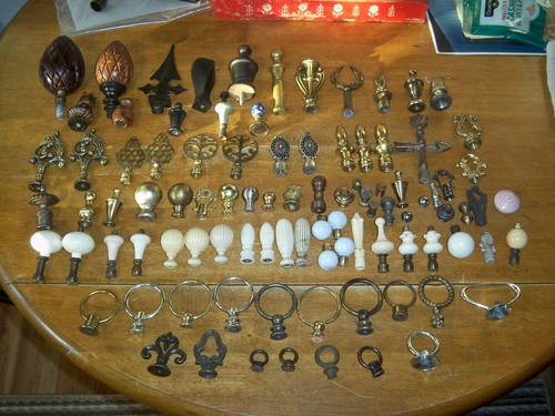 Huge lot antique - huge, lamp