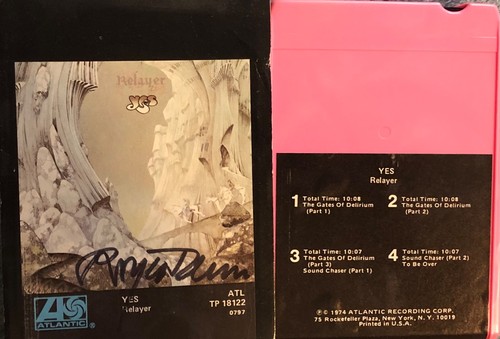 Yes roger dean signed track - yes/roger,