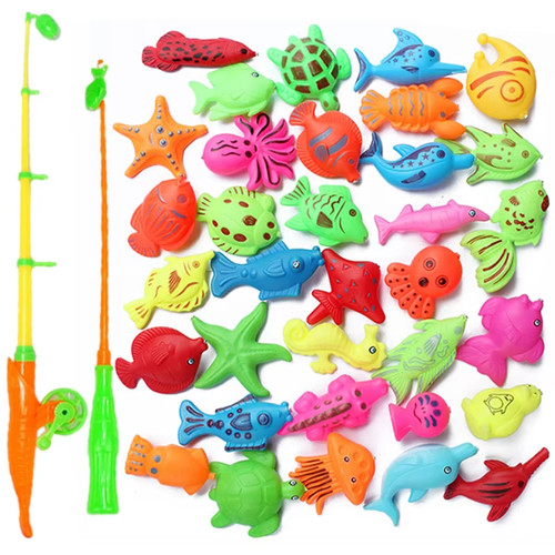 12pcs kids magnetic fishing - 12pcs,