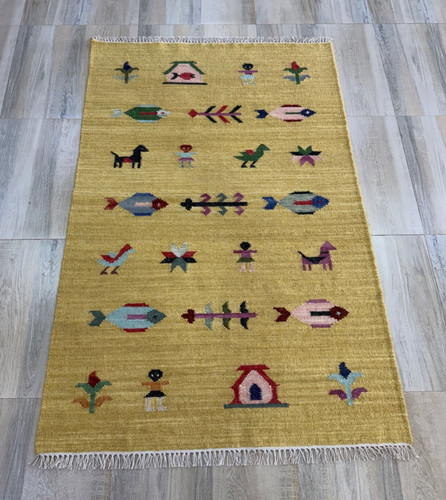 Tribal hand woven - tribal, wool