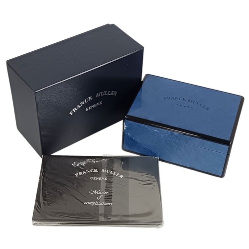Frank muller watch box blue - frank,