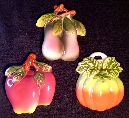 Set ceramic veggie wall - set, 3