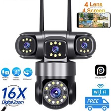 10K 5MP 4-Lens Security Camera