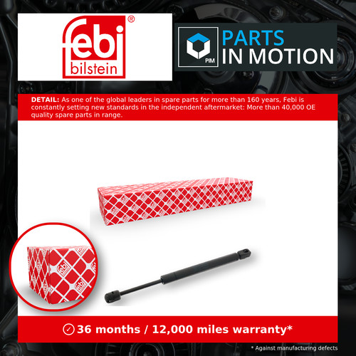 Boot gas strut fits - strut, bmw