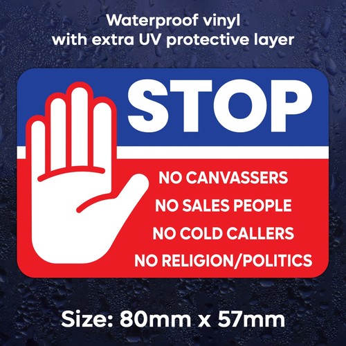 Stop cold callers - stop,