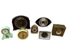 Mechanical Clock Job Lot Bundle Smiths Metamec Estyma UW Delta Splendex Meccedes