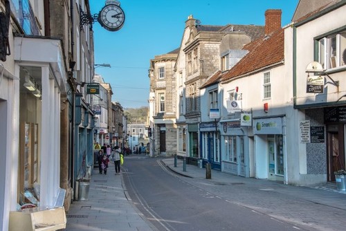 Photo 6x4 shepton mallet post - photo, mallet: