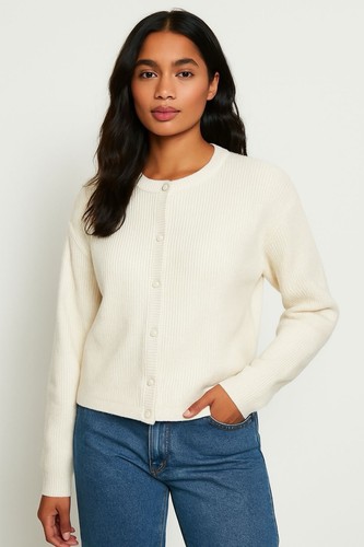 Jdy cream long sleeve - jdy, ribbed