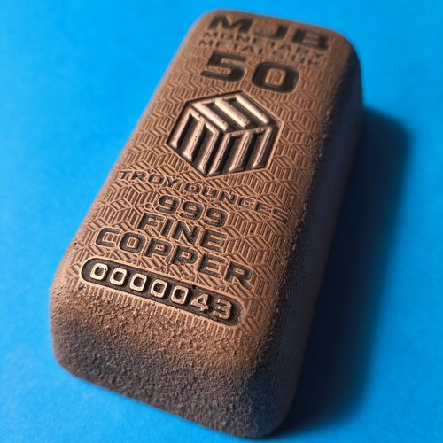 Troy 999 fine copper - oz, .999