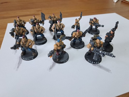 Necromunda goliath gang - necromunda,