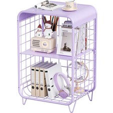 Cute Kids Nightstand,Metal