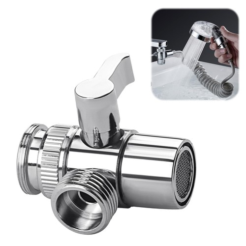 Brass diverter valve way - brass,