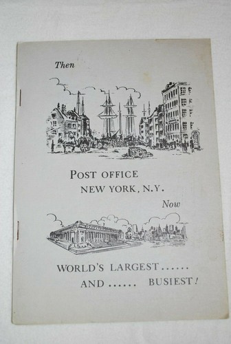 Vintage usps nyc pamphlet - vintage,
