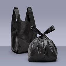 100 x ALIA Nappy Disposal Bags Black | 100% Leak Proof | Thicker Nappy Sacks