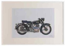 Vincent Comet 1953 A3 framed