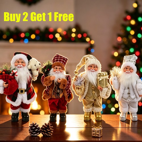 30cm standing santa claus - santa,