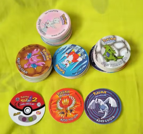 Pokemon tazos 100 - pokemon, 100/100