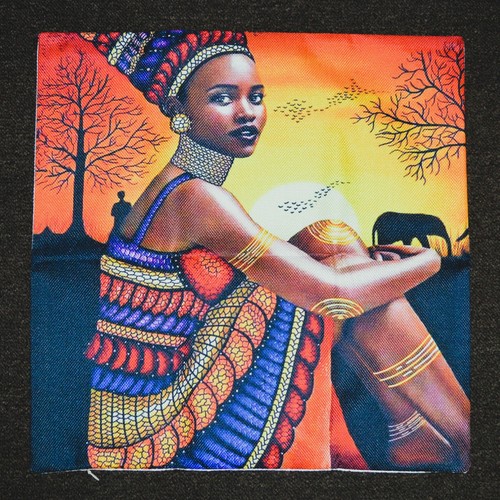 Printed vintage african ethnic - african,