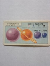 Brooke Bond Out Into Space (Issued with) Card No 11 error card.