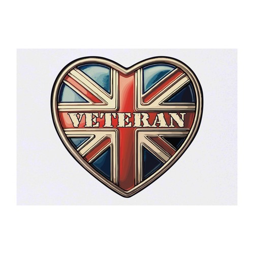 Union jack veteran heart - jack,