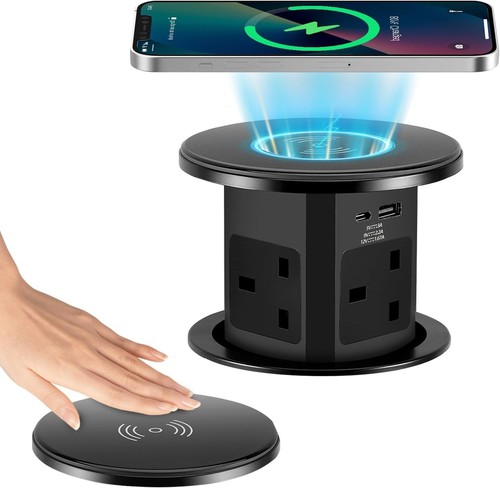 Pop socket with wireless - socket,