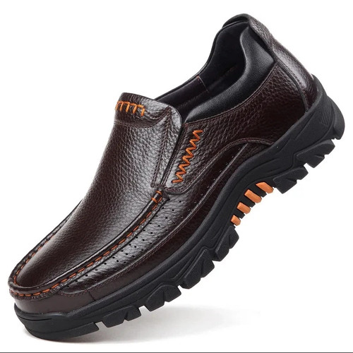Genuine leather shoes men - genuine,