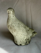 Vintage Concrete ? Cement ? Stone ? Pigeon Bird Dove Garden Ornament Statue