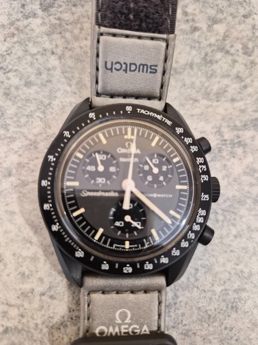 Omega swatch moon - moon, watch