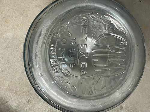 Vintage gallon glass - gallon,