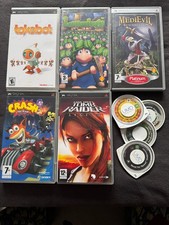 Lot of 9 Sony PSP Games | Crash Bandicoot | Tokobot | Lemmings