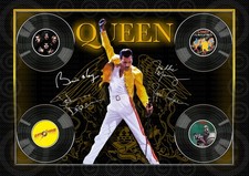 QUEEN - FREDDIE MERCURY SIGNED