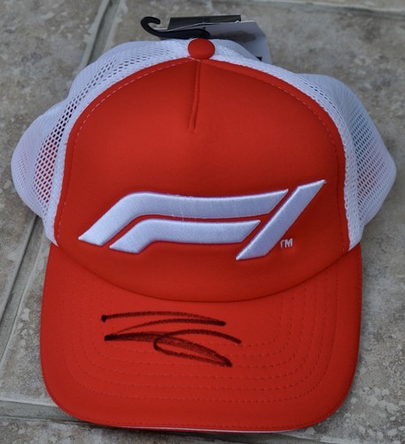 Isack hadjar signed cap - hadjar,